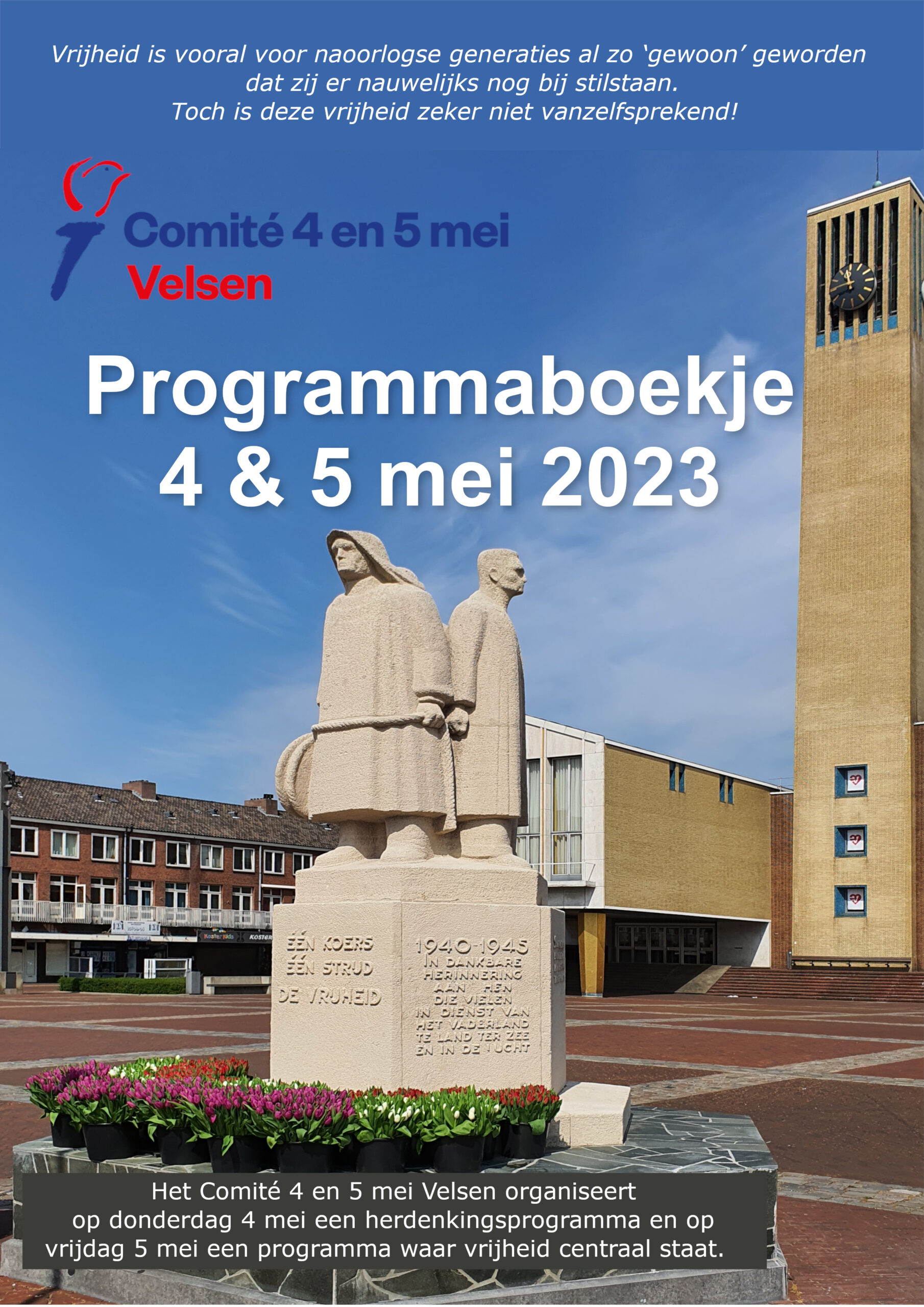 Kaft Programmaboekje 4&5 Mei 2023