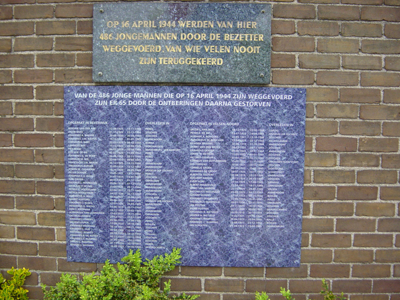 274 weggevoerd razzia Beverwijk